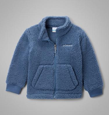 Boys' Toddler Rugged Ridge II Full Zip Sherpa, Color: Dark Mountain, image 1