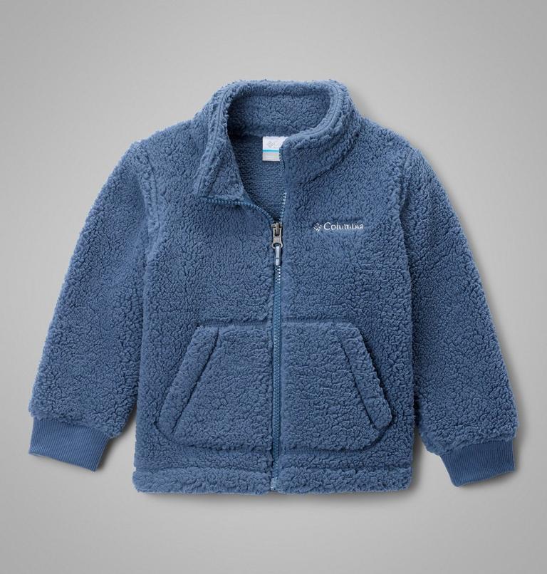 Toddler's Rugged Ridge III Full Zip Sherpa Fleece Jacket, Color: Dark Mountain, image 1