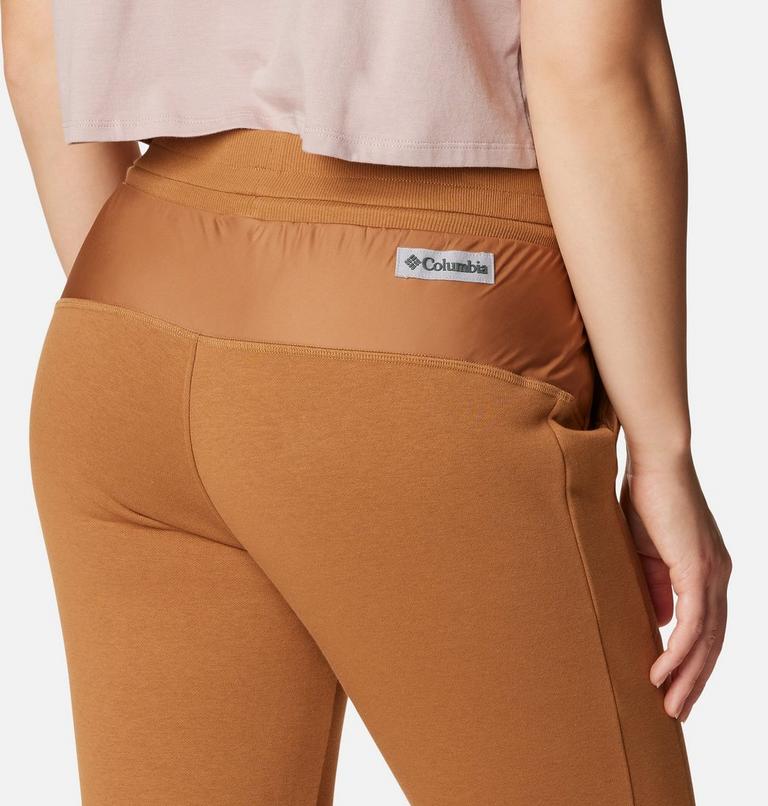 Pantal&oacute;n de ch&aacute;ndal de punto Columbia Lodge para mujer, Color: Camel Brown, image 5
