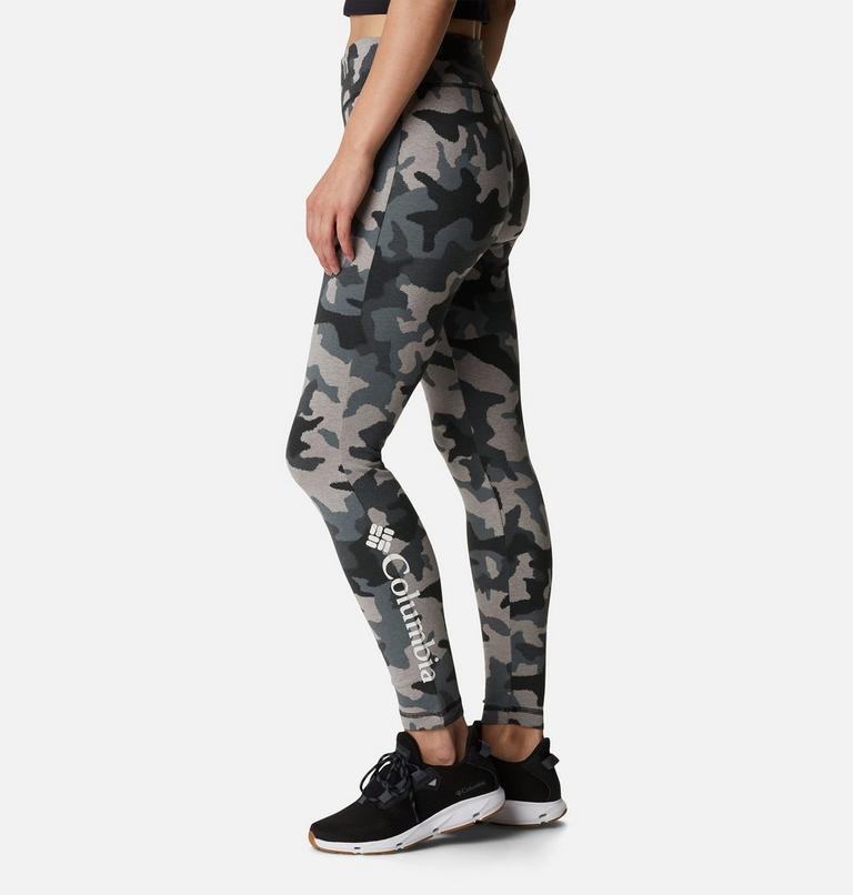 Women's Columbia Lodge Legging, Color: Black Trad Camo, image 3
