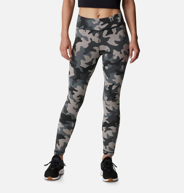Women's Columbia Lodge Legging, Color: Black Trad Camo, image 1