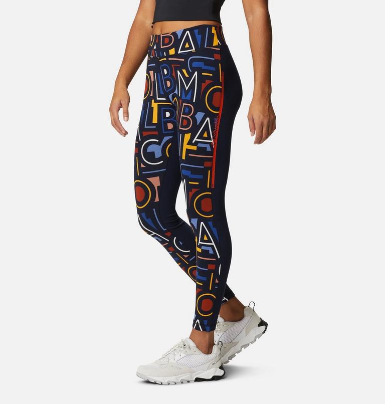 Columbia Lodge Legging | 472 | L, Color: Dark Nocturnal Typo Print, image 3