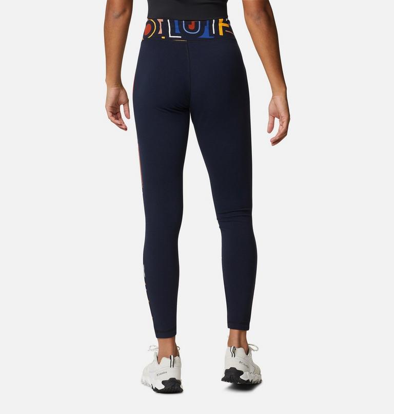 Columbia Lodge Legging | 472 | L, Color: Dark Nocturnal Typo Print, image 2