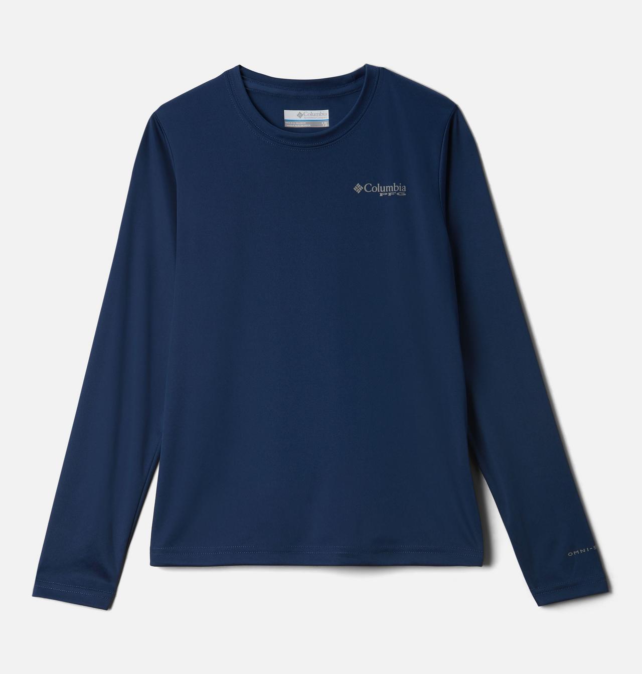 Kids' PFG Terminal Tackle Vintage Poster Long Sleeve Shirt 2