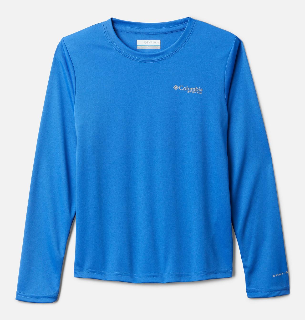 Kids' PFG Terminal Tackle Vintage Poster Long Sleeve Shirt 2