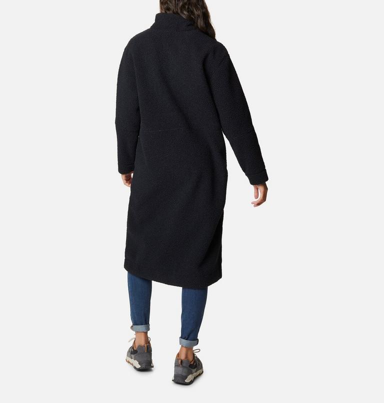 Women's Panorama Full Length Fleece Jacket, Color: Black, image 2