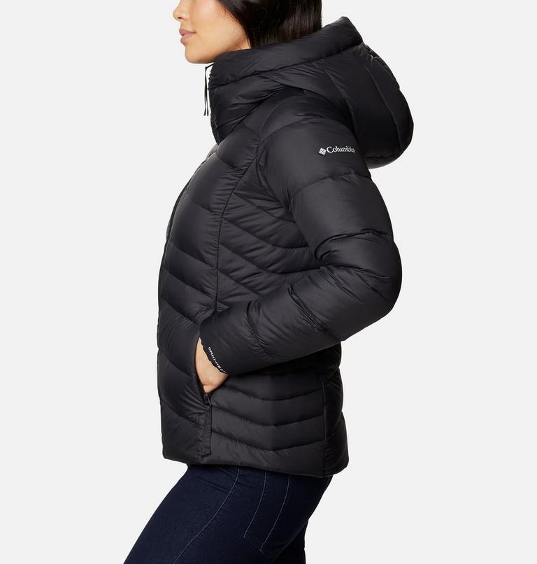 Autumn Park Down Hooded Jacket | 010 | M, Color: Black, image 3