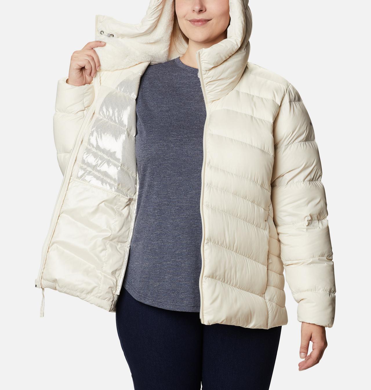 Women's Autumn Park™ Down Hooded Jacket - Plus Size 5