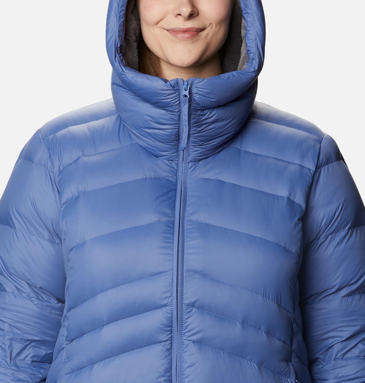 Women's Autumn Park™ Down Hooded Jacket - Plus Size 4