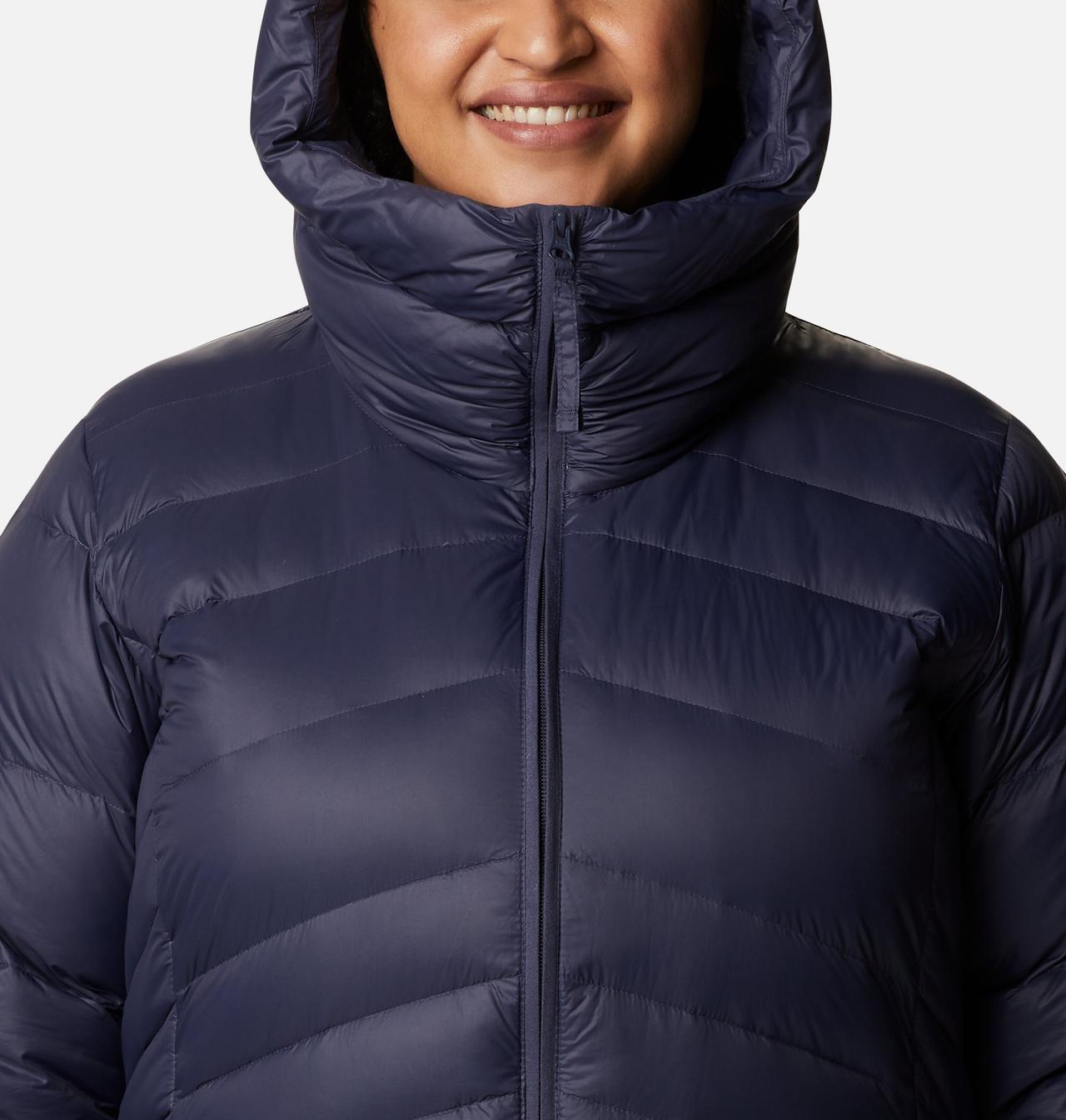 Women's Autumn Park™ Down Hooded Jacket - Plus Size 4