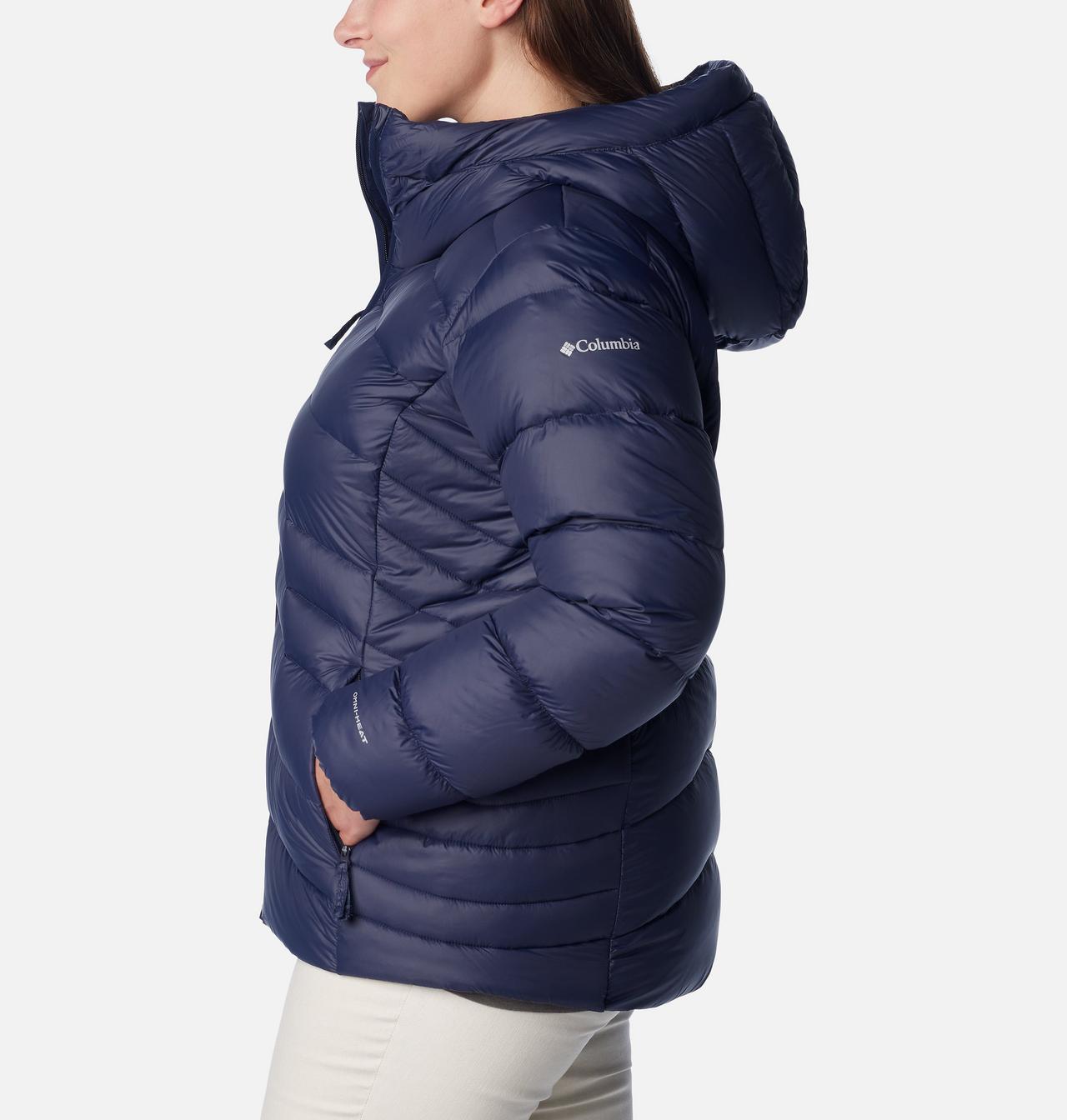 Women's Autumn Park™ Down Hooded Jacket - Plus Size 3
