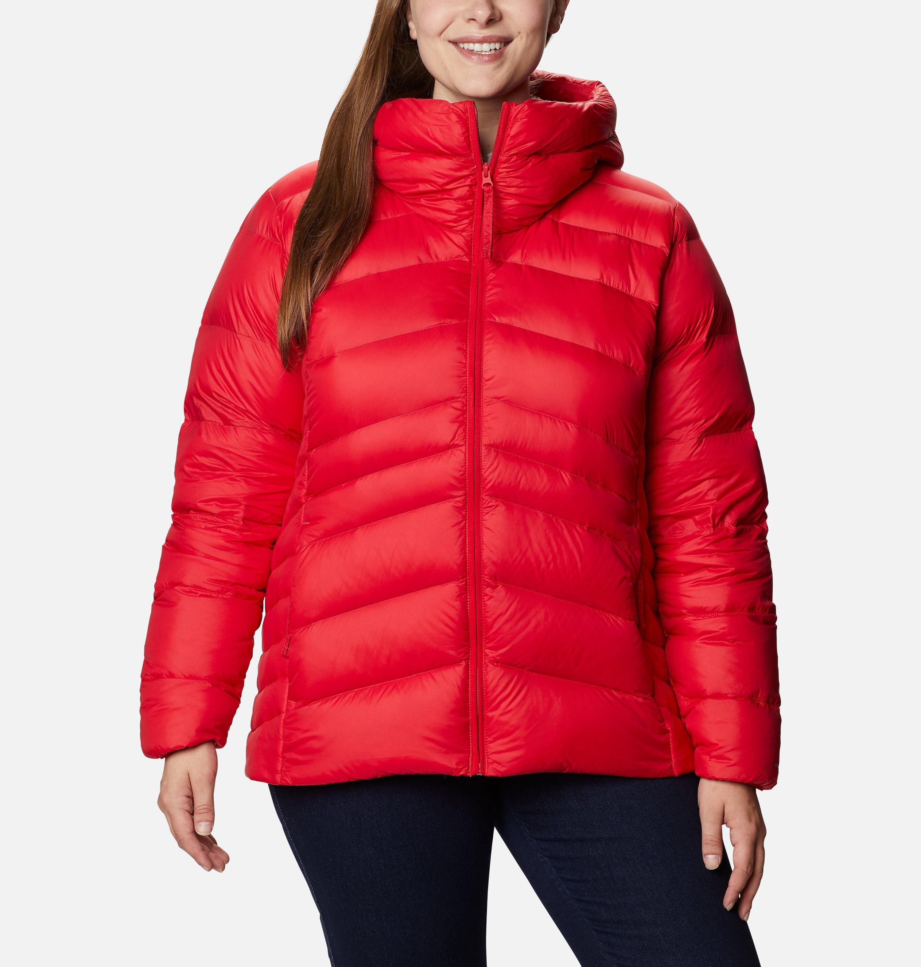 Manteau à capuchon en duvet Autumn Park™ pour femme - Grandes tailles 1