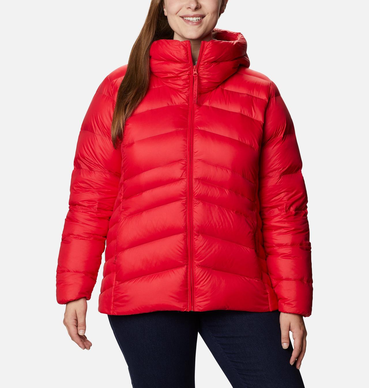 Women's Autumn Park™ Down Hooded Jacket - Plus Size 1