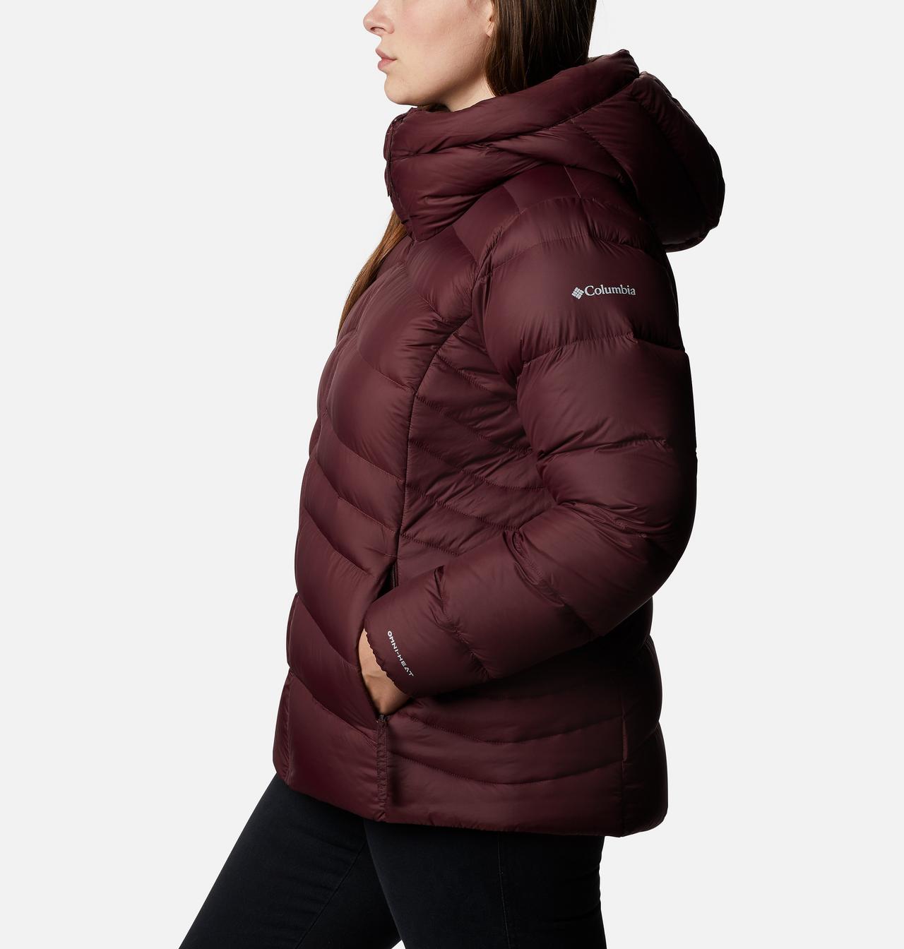 Women's Autumn Park™ Down Hooded Jacket - Plus Size 3