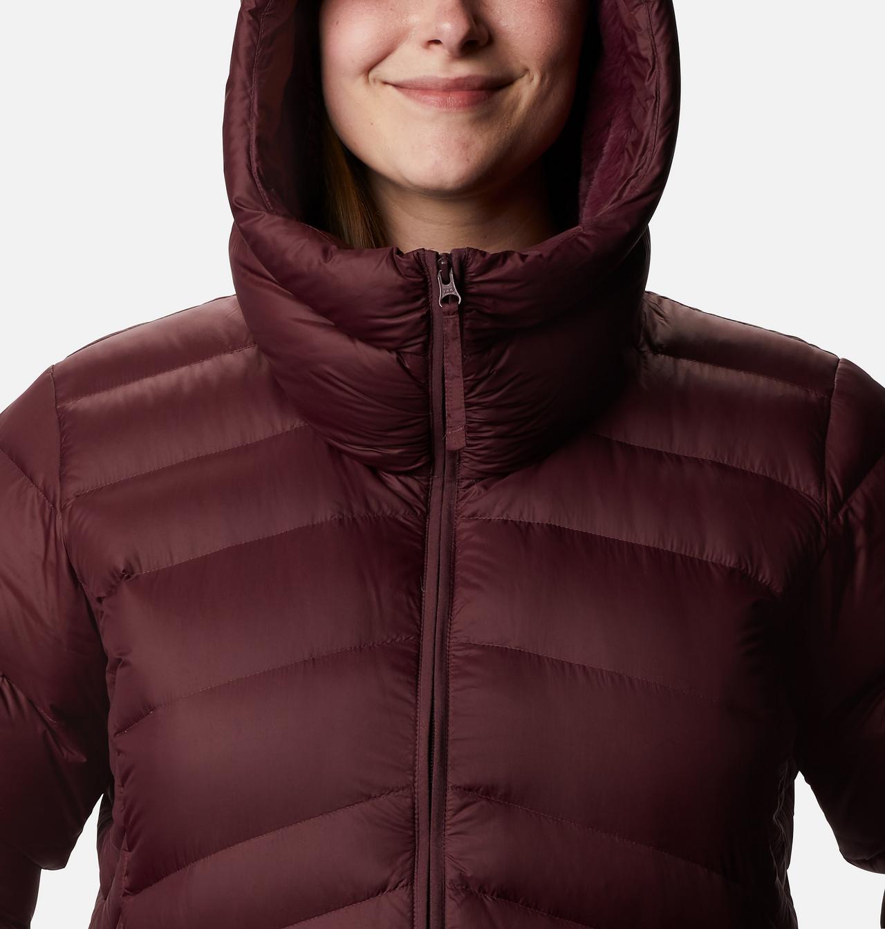 Women's Autumn Park™ Down Hooded Jacket - Plus Size 4