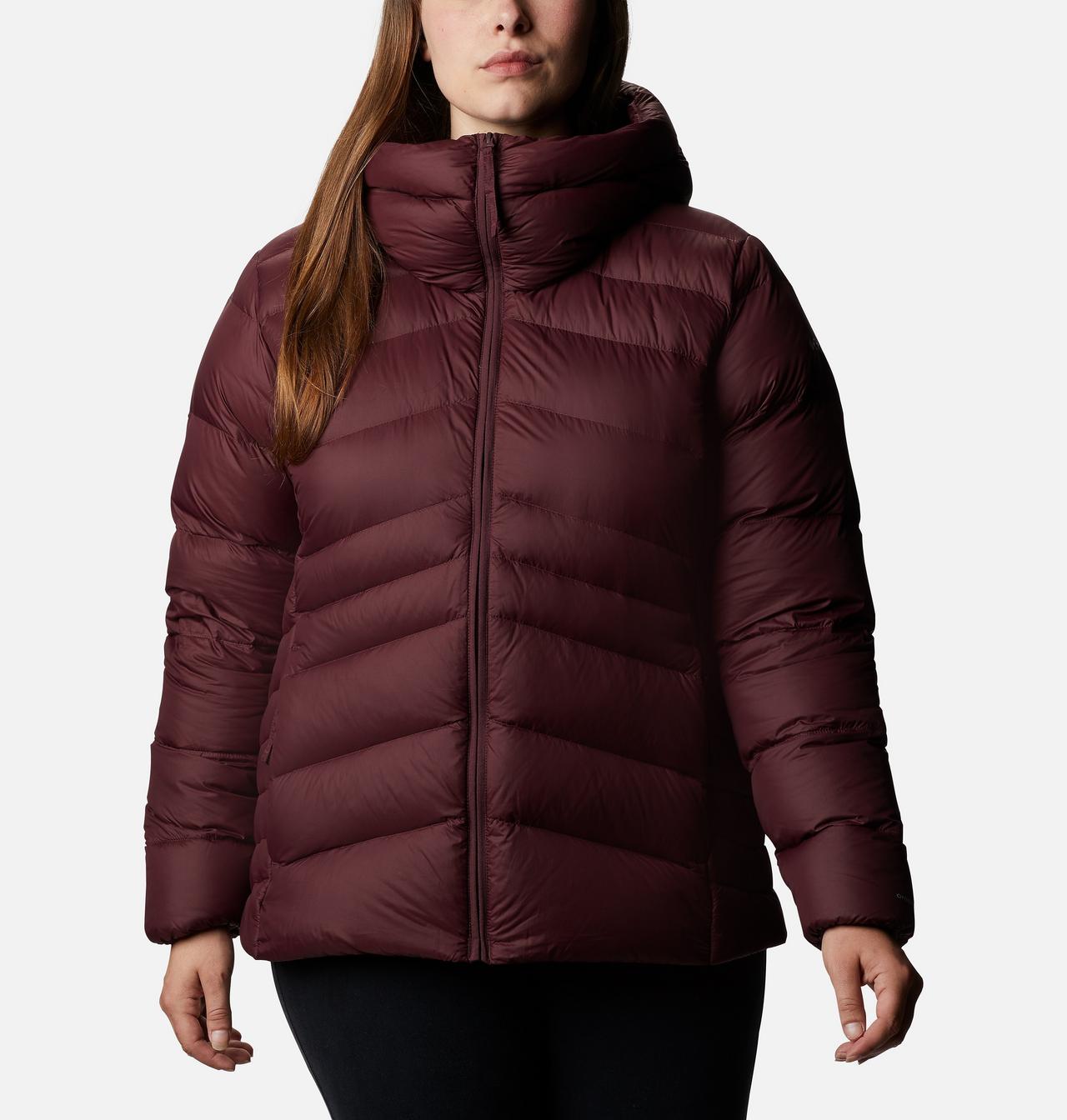 Women's Autumn Park™ Down Hooded Jacket - Plus Size 1