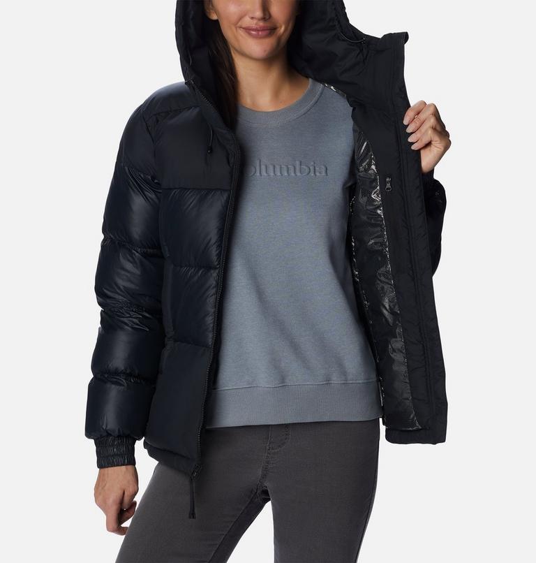 Women's Pike Lake II Insulated Hooded Puffer Jacket, Color: Black, image 5