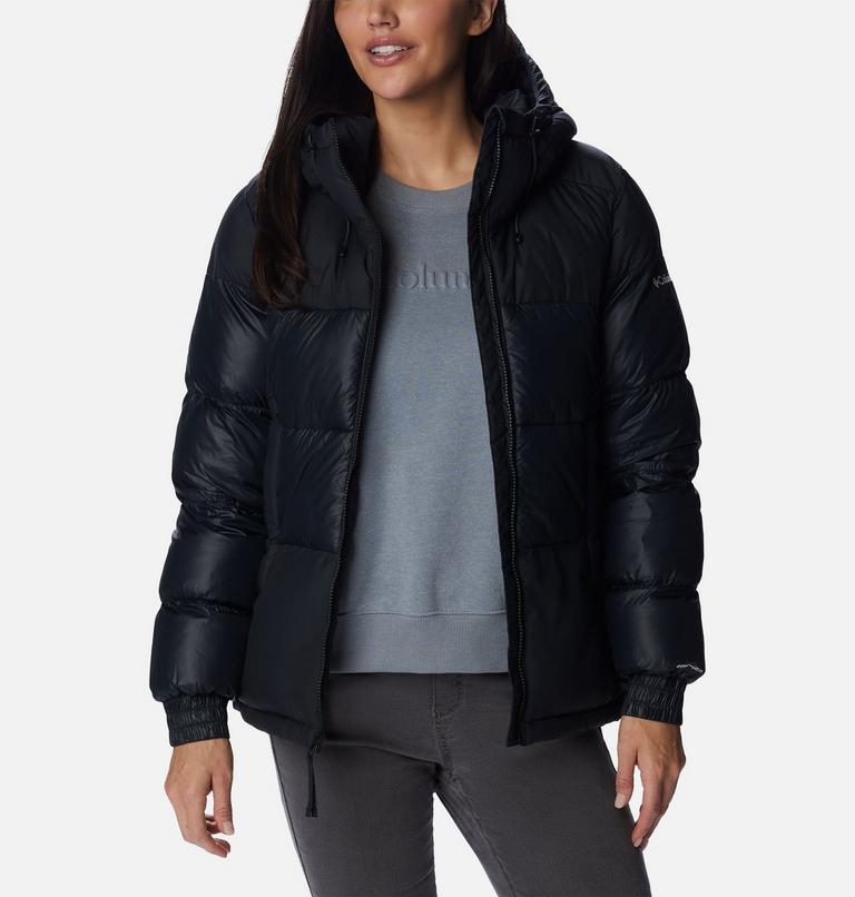 Women's Pike Lake II Insulated Hooded Puffer Jacket, Color: Black, image 8