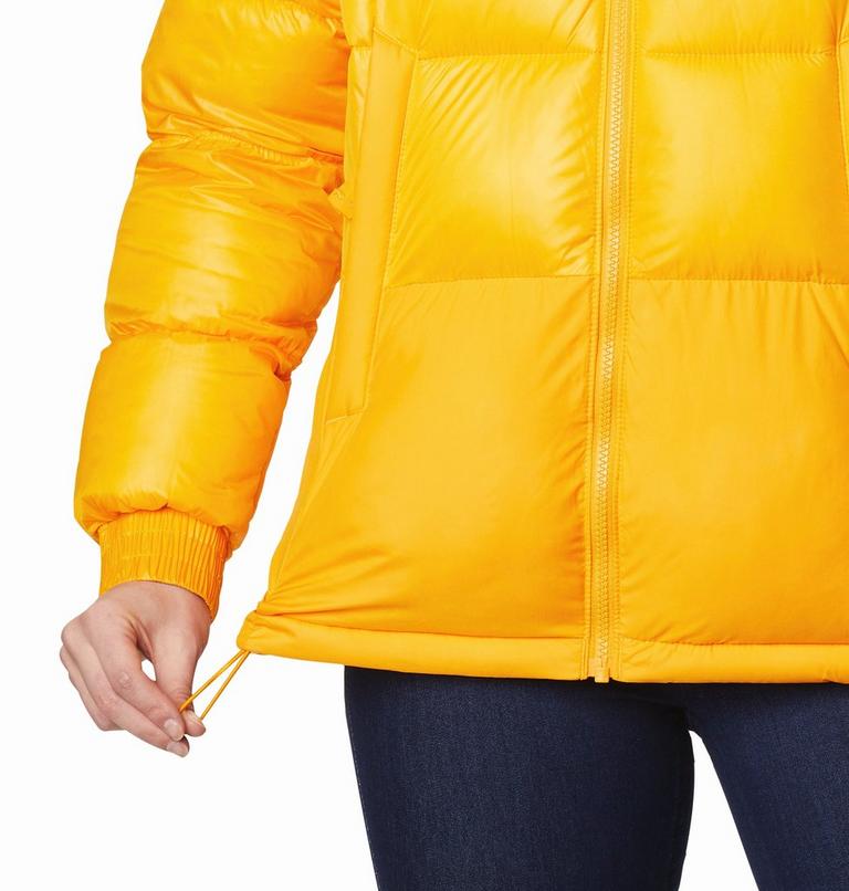 Women's Pike Lake II Insulated Hooded Puffer Jacket, Color: Bright Marigold, image 6