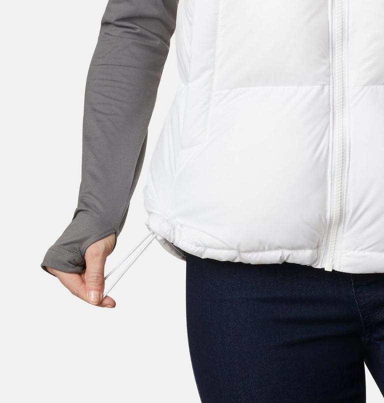 Women's Pike Lake II Hooded Insulated Puffer Vest, Color: White, image 7