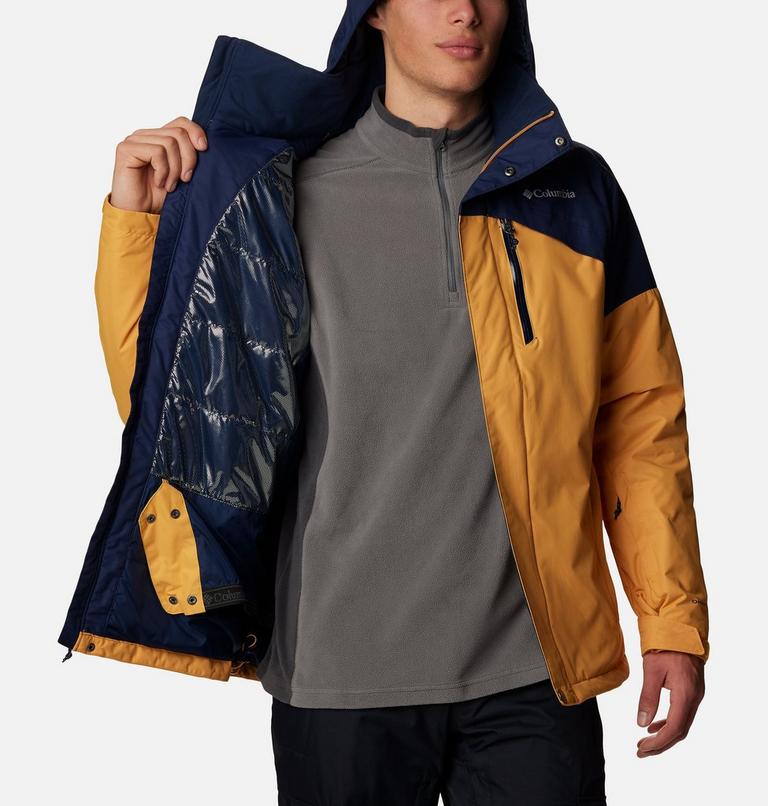 Last Tracks Jacket | 756 | S, Color: Raw Honey, Collegiate Navy, image 5