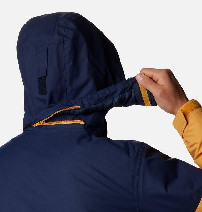 Last Tracks Jacket | 756 | S, Color: Raw Honey, Collegiate Navy, image 7