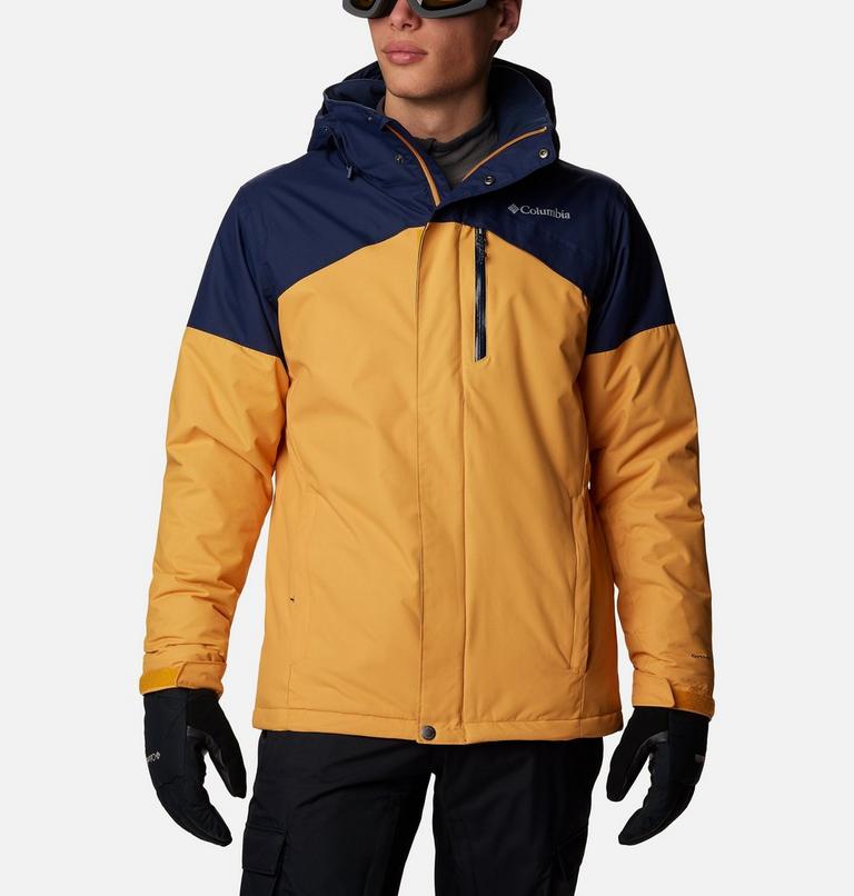Last Tracks Jacket | 756 | S, Color: Raw Honey, Collegiate Navy, image 1