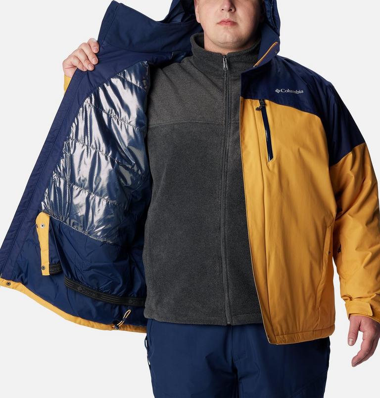 Last Tracks Jacket | 756 | 3X, Color: Raw Honey, Collegiate Navy, image 5