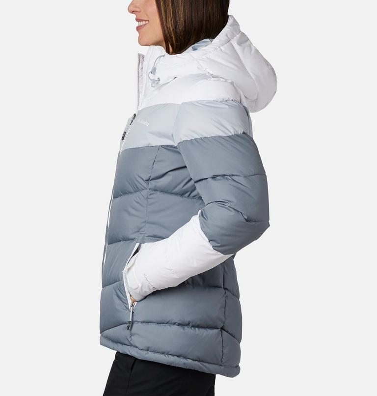 Abbott Peak Insulated Jacket | 021 | M, Color: Grey Ash, White, Cirrus Grey, image 3