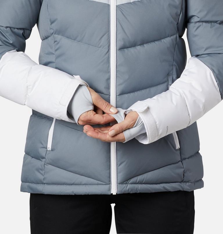 Abbott Peak Insulated Jacket | 021 | M, Color: Grey Ash, White, Cirrus Grey, image 4