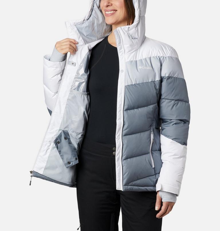 Abbott Peak Insulated Jacket | 021 | M, Color: Grey Ash, White, Cirrus Grey, image 6