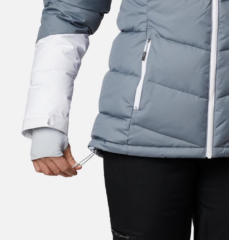 Abbott Peak Insulated Jacket | 021 | M, Color: Grey Ash, White, Cirrus Grey, image 8
