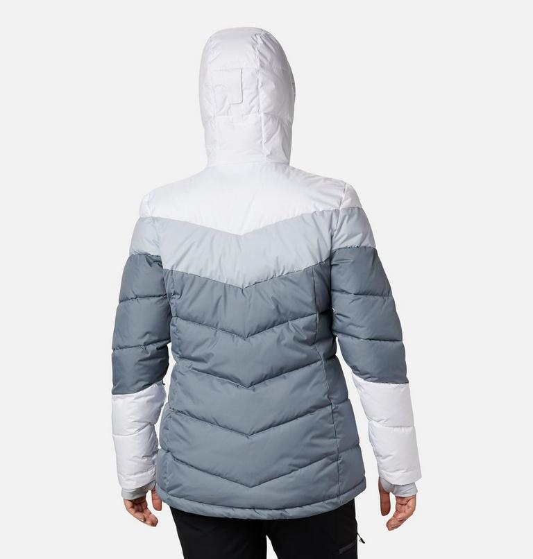 Abbott Peak Insulated Jacket | 021 | M, Color: Grey Ash, White, Cirrus Grey, image 2