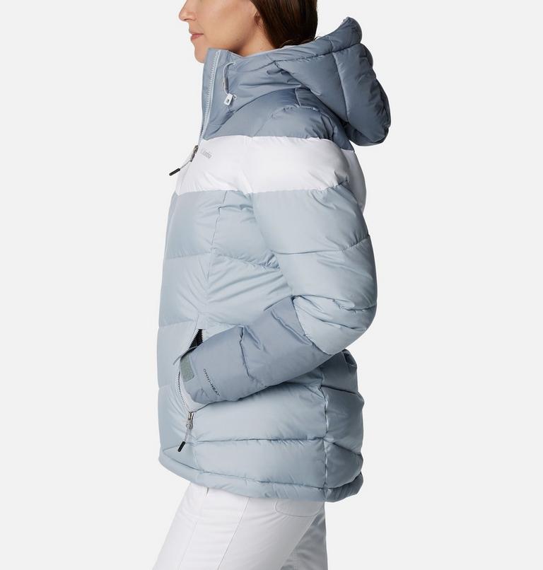 Abbott Peak Insulated Jacket | 031 | L, Color: Cirrus Grey, White, Tradewinds Grey, image 3