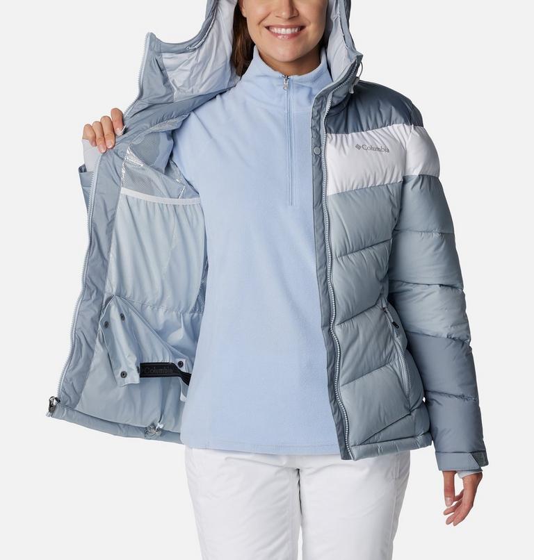 Abbott Peak Insulated Jacket | 031 | L, Color: Cirrus Grey, White, Tradewinds Grey, image 5