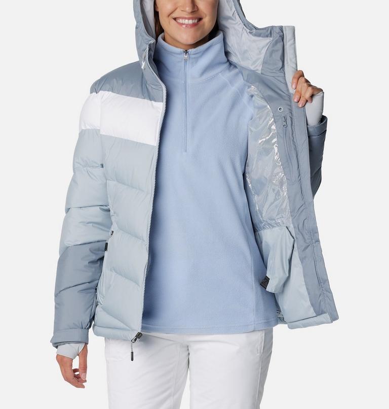 Abbott Peak Insulated Jacket | 031 | L, Color: Cirrus Grey, White, Tradewinds Grey, image 6