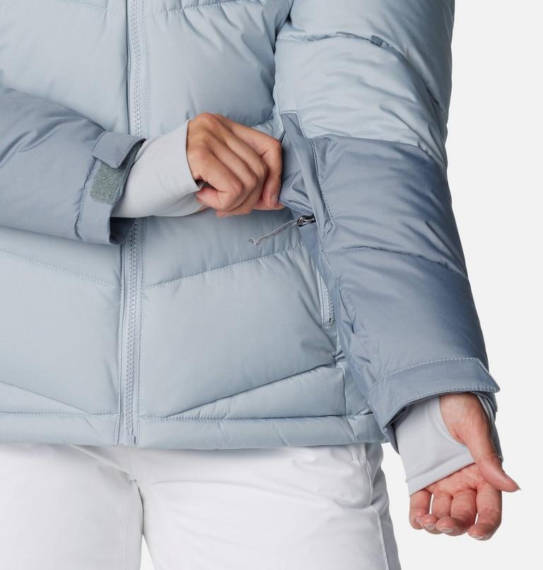 Abbott Peak Insulated Jacket | 031 | L, Color: Cirrus Grey, White, Tradewinds Grey, image 8