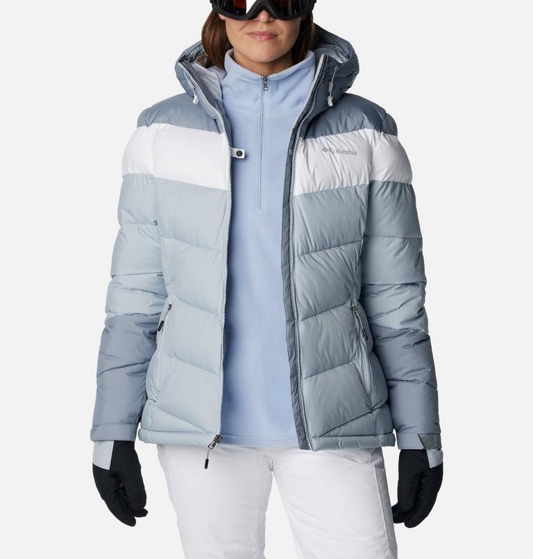 Abbott Peak Insulated Jacket | 031 | L, Color: Cirrus Grey, White, Tradewinds Grey, image 9