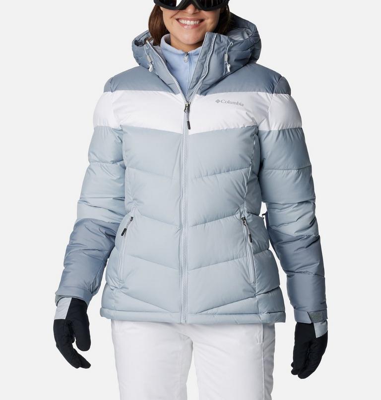 Abbott Peak Insulated Jacket | 031 | L, Color: Cirrus Grey, White, Tradewinds Grey, image 1