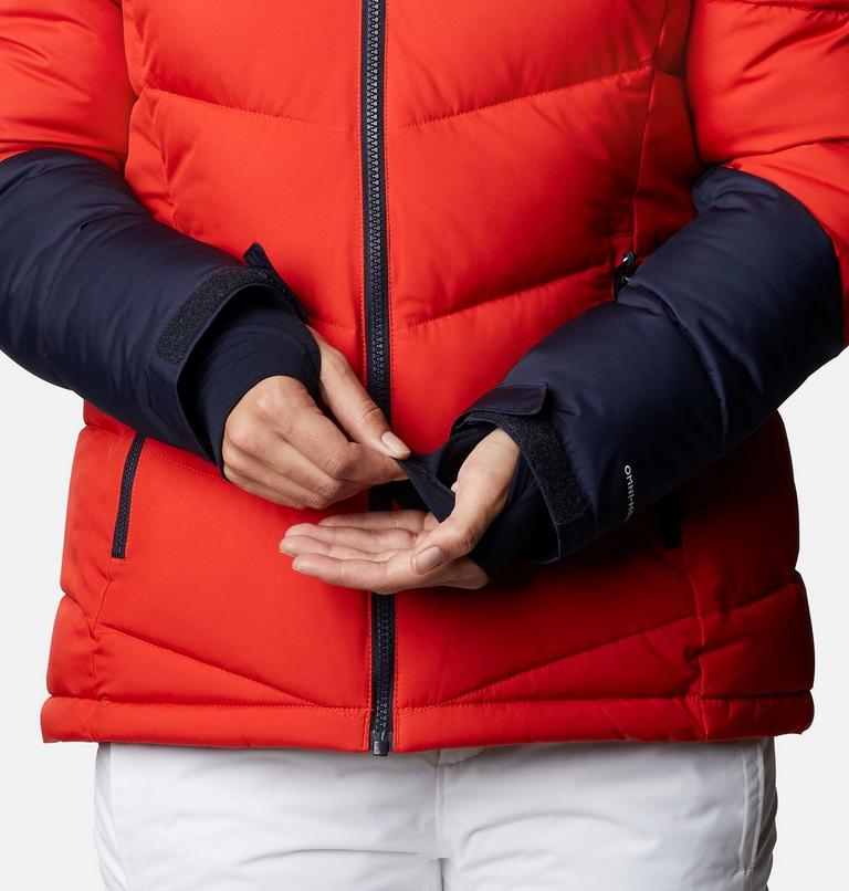 Abbott Peak Insulated Jacket | 843 | M, Color: Bold Orange, Dark Nocturnal, White, image 7