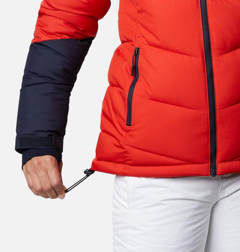 Abbott Peak Insulated Jacket | 843 | M, Color: Bold Orange, Dark Nocturnal, White, image 8