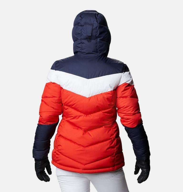 Abbott Peak Insulated Jacket | 843 | M, Color: Bold Orange, Dark Nocturnal, White, image 2