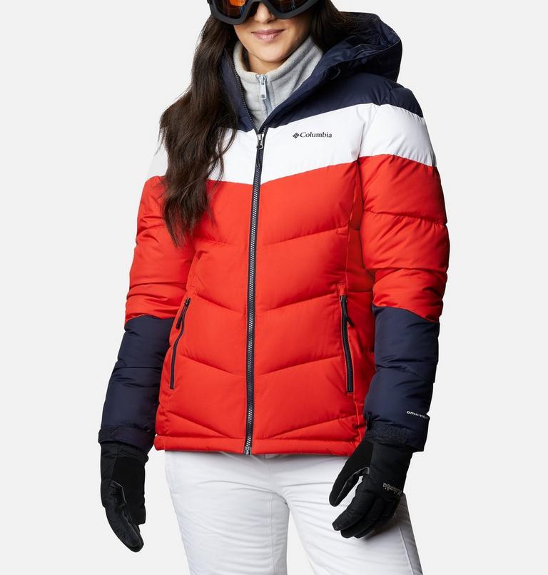 Abbott Peak Insulated Jacket | 843 | M, Color: Bold Orange, Dark Nocturnal, White, image 1