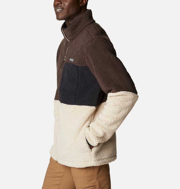 Mountainside Heavyweight Fleece, Color: Cordovan, Ancient Fossil, Black, image 3