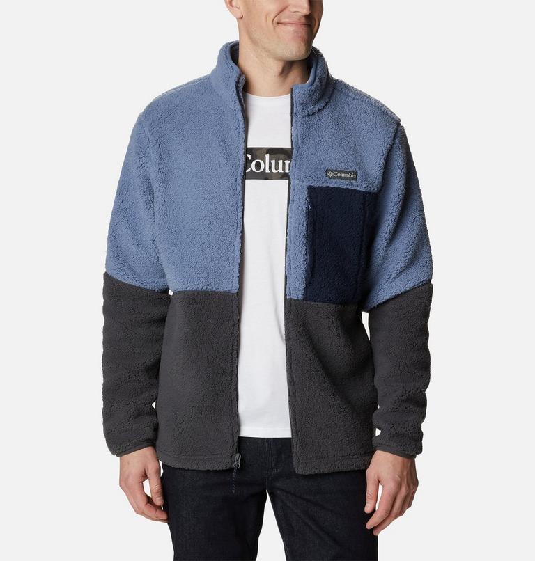 Mountainside Heavyweight Fleece, Color: Bluestone, Shark, Collegiate Navy, image 1