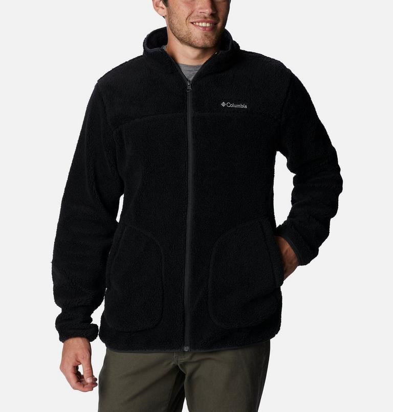 Men's Rugged Ridge II Sherpa Fleece Jacket, Color: Black, image 7