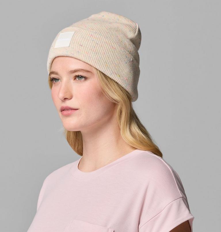 City Trek Heavyweight Beanie, Color: Chalk Neps, image 4