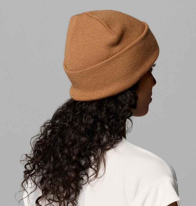 City Trek Heavyweight Beanie, Color: Camel Brown, image 5