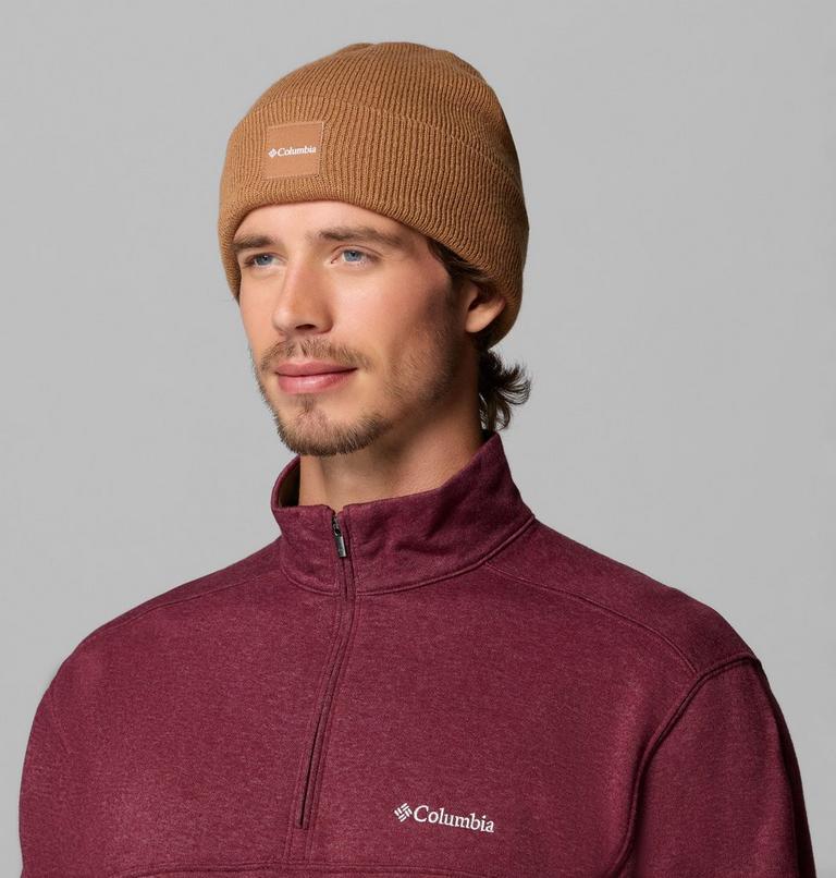 City Trek Heavyweight Beanie, Color: Camel Brown, image 2
