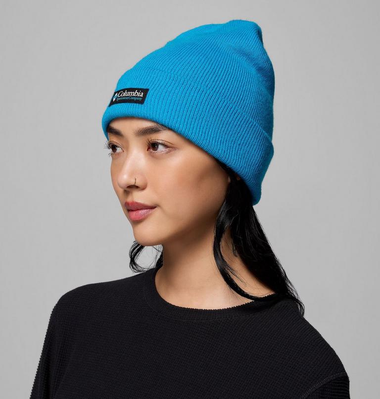 Unisex City Trek Heavyweight Beanie, Color: Compass Blue, Icons, image 4